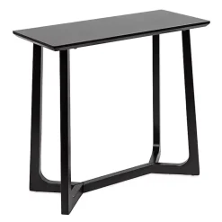Kirklands Home Satin Olivia Console Table Black Hot