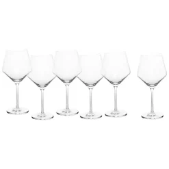 Kirklands Home Schott Zwiesel Pure Burgundy Wine Glass, Set of 6 Clear