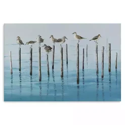 Kirklands Home Sea Bird Break Canvas Art Print Blue Online