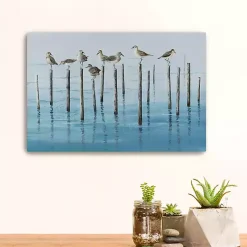 Kirklands Home Sea Bird Break Canvas Art Print Blue Online