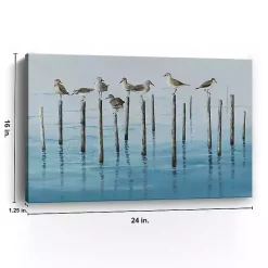 Kirklands Home Sea Bird Break Canvas Art Print Blue Online