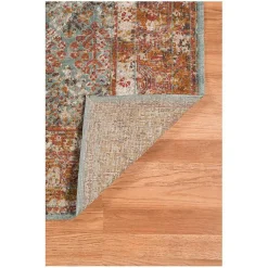 Kirklands Home Sea Blue Eaton Transitional Area Rug, 6x8