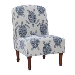 Kirklands Home Sea Turtle Print Accent Chair Sale