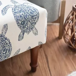 Kirklands Home Sea Turtle Print Accent Chair Sale
