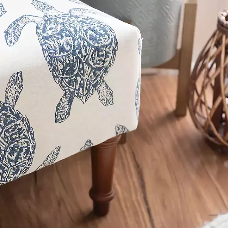Kirklands Home Sea Turtle Print Accent Chair Sale