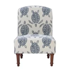 Kirklands Home Sea Turtle Print Accent Chair Sale