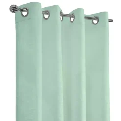 Kirklands Home Seafoam Boucle Sheer Curtain Panel, 95 in. Green