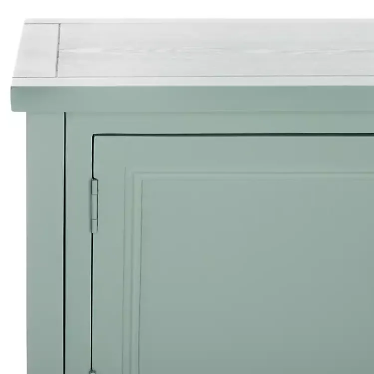 Kirklands Home Seafoam 4-Drawer Charlotte Sideboard Green Sale