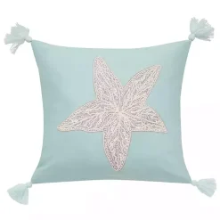 Pillows>Kirklands Home Seaglass Starfish Pillow