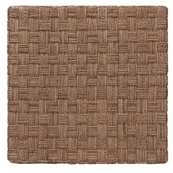 Kirklands Home Seagrass Wrapped Coffee Table Brown New