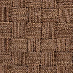 Kirklands Home Seagrass Wrapped Coffee Table Brown New