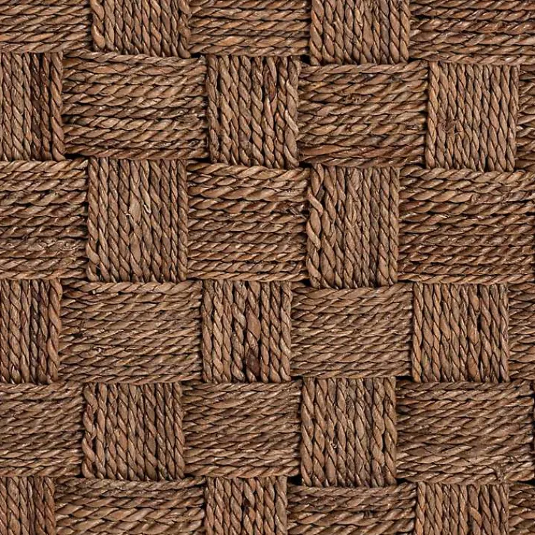 Kirklands Home Seagrass Wrapped Coffee Table Brown New