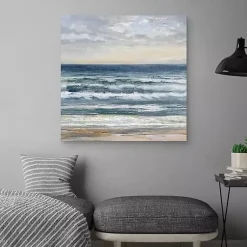 Kirklands Home Seascape Skies Canvas Art Print Blue Best