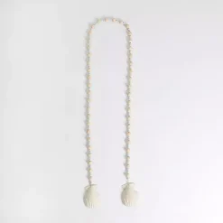 Christmas Tree Decorations>Kirklands Home Seashell Beaded Tree Garland