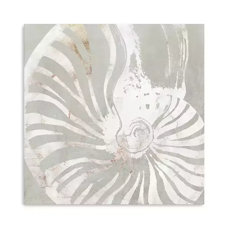 Kirklands Home Seashell Close Up Canvas Art Print Best