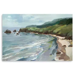 Kirklands Home Seaside Cliffs Giclee Canvas Art Print, 60x40 in. Best