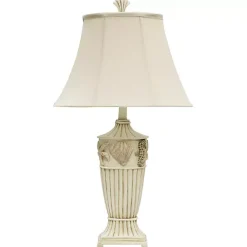 Kirklands Home Seaside Cream Table Lamp Ivory Online