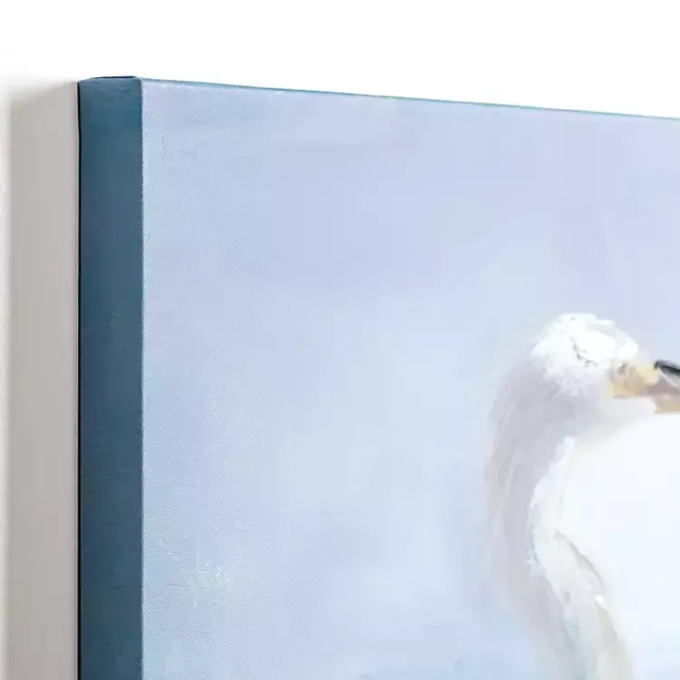 Kirklands Home Seaside Egret Canvas Art Prints, Set of 2 Clearance
