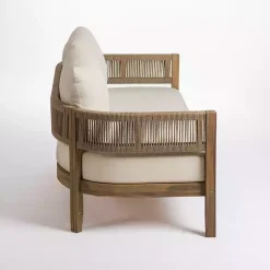 Kirklands Home Seaside Outdoor Settee New