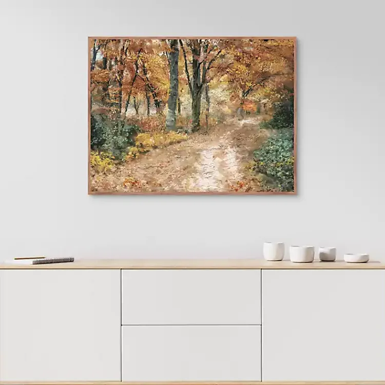 Kirklands Home Seasonal Colors Framed Canvas Art Print Best