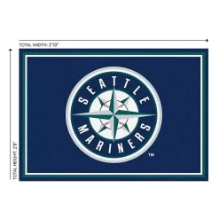 Kirklands Home Seattle Mariners Spirit Rug, 3x4 Clearance