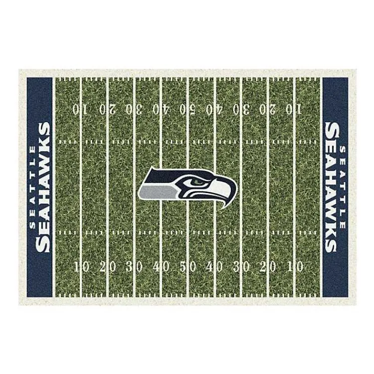 Kirklands Home Seattle Seahawks Home Field Area Rug, 6x8 Green Online