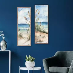 Kirklands Home Seaview Panel I & II 2-pc. Canvas Art Print Set Blue Online