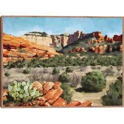 Kirklands Home Sedona Framed Canvas Art Print Sale