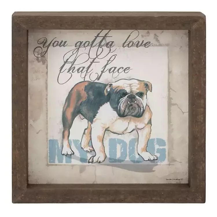 Kirklands Home Sentimental Dogs Framed Art Prints, Set of 6 Multi Sale