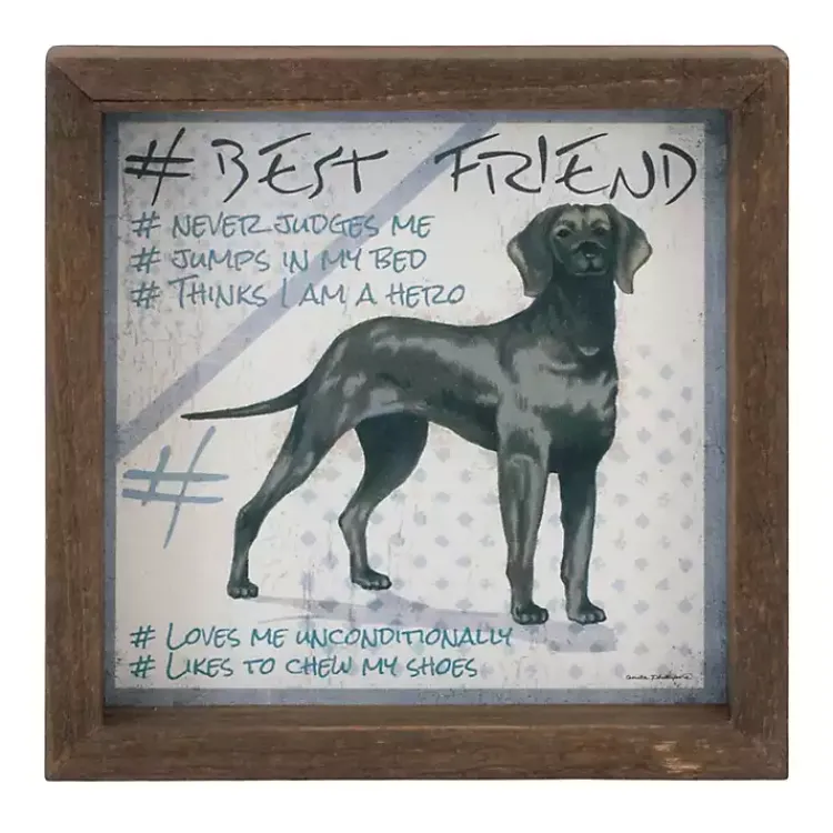 Kirklands Home Sentimental Dogs Framed Art Prints, Set of 6 Multi Sale