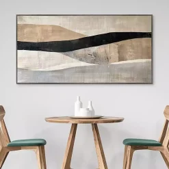 Kirklands Home Serene Abstract Landscape Framed Canvas Art Print Hot