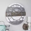 Kirklands Home Shabby Wood Plank Wall Clock