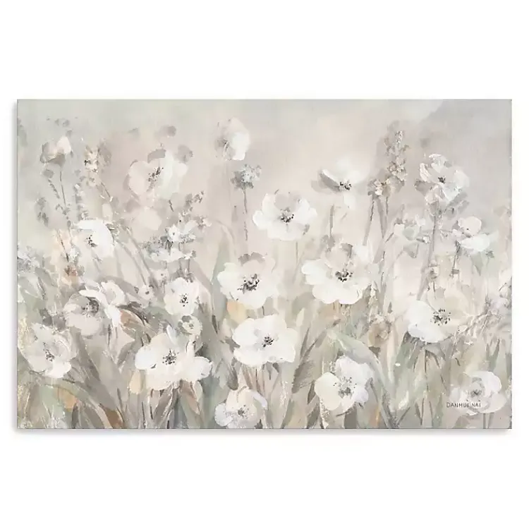 Kirklands Home Shades of Canvas Art Print, 16x24 White Discount