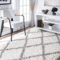 Kirklands Home Shaggy Shanna Area Rug, 4x6 Discount