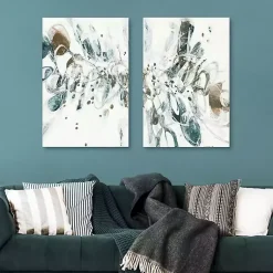 Kirklands Home Shattered Glass Canvas Art Prints, Set of 2 Outlet