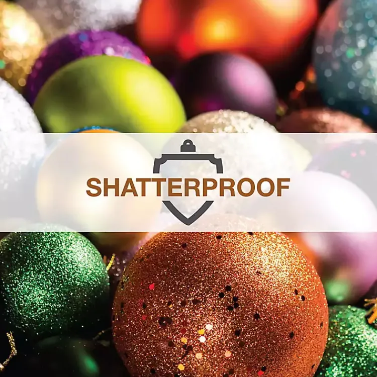 Christmas Ornaments>Kirklands Home Shatterproof Champagne Ball Ornaments, Set of 6 Gold