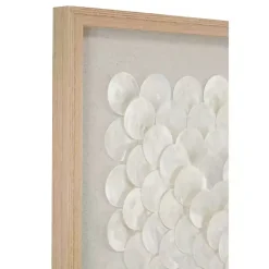Kirklands Home Shell Design Shadow Box 2-pc. Wall Art New