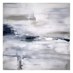 Kirklands Home Shifting Tides I Giclee Canvas Art Print White Hot