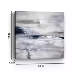 Kirklands Home Shifting Tides I Giclee Canvas Art Print White Hot