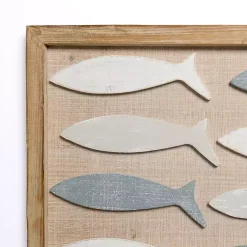 Kirklands Home Shoalmate Fish Wood Wall Plaque Hot
