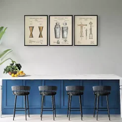 Kirklands Home Shot Shaker Patent Framed Art Print
