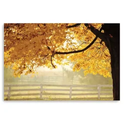 Kirklands Home Silence is Golden Canvas Art Print, 48x32 in. Sale