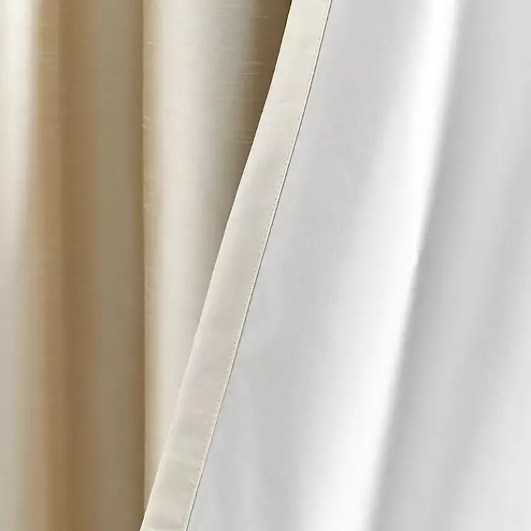 Kirklands Home Silky Wheat Blackout Curtain Panel, 95 in. Gold