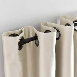 Kirklands Home Silky Wheat Blackout Curtain Panel, 95 in. Gold