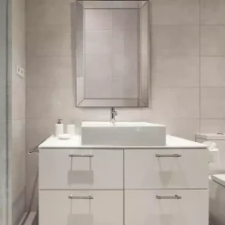Kirklands Home Bevel Rectangle Wall Mirror Silver Best