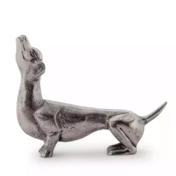 Statues & Figurines>Kirklands Home Dachshund Figurine SIlver