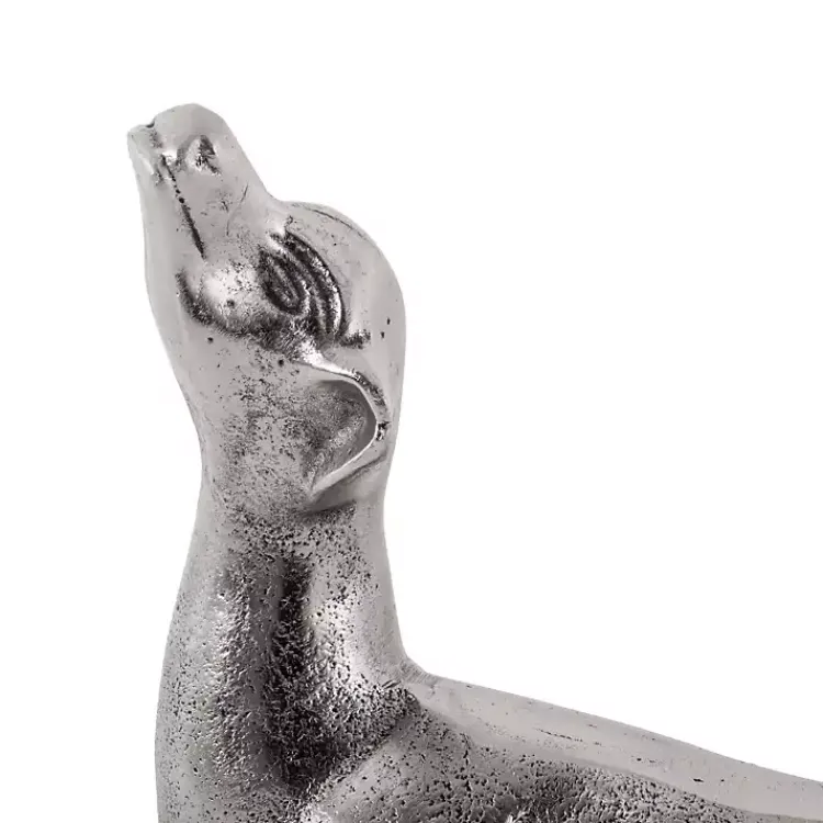 Statues & Figurines>Kirklands Home Dachshund Figurine SIlver