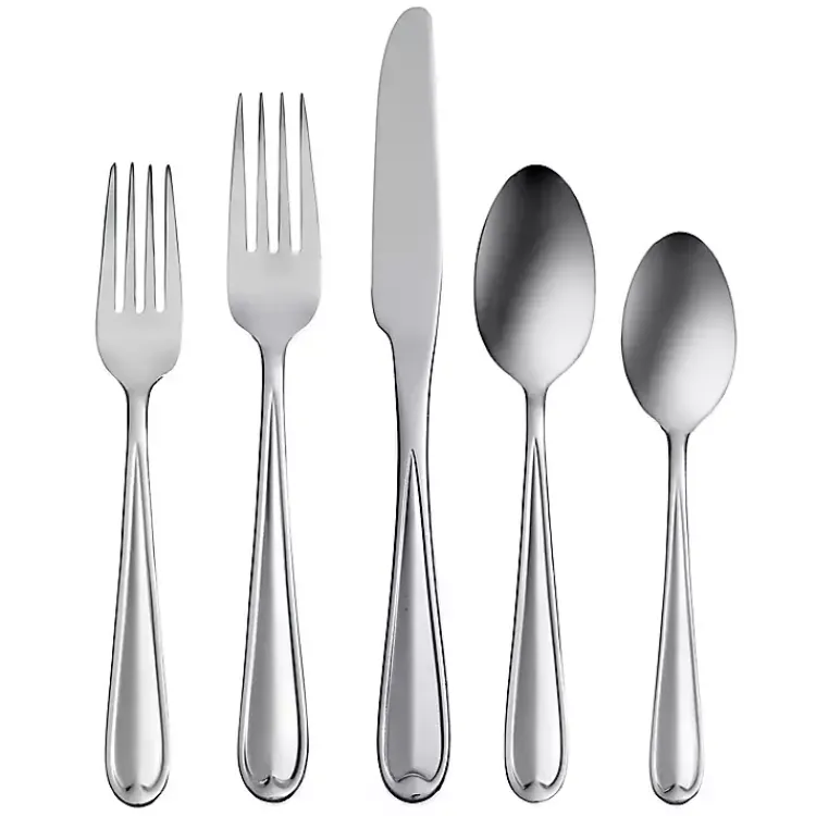 Kirklands Home Silver Dylan 20-pc. Everyday Flatware Set Discount