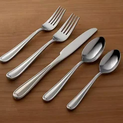 Kirklands Home Silver Dylan 20-pc. Everyday Flatware Set Discount