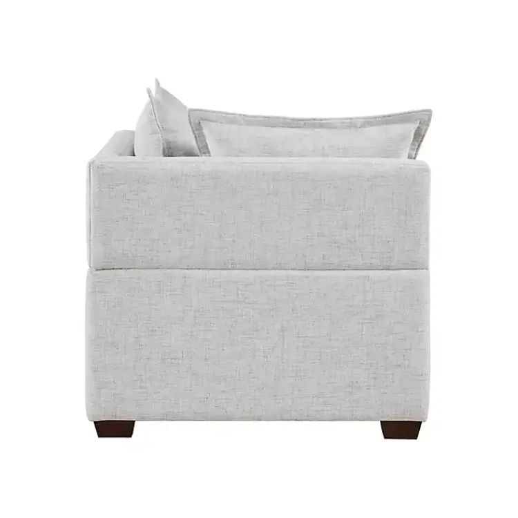 Kirklands Home Silver Modular Corner Accent Chair Gray Sale